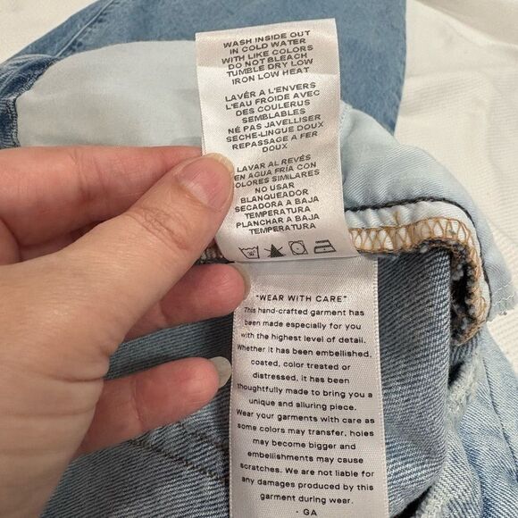 Good American Good Legs Always Fits Straight Leg Jeans 18 - Picture 5 of 8